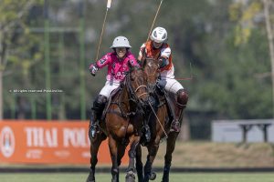 Con tres partidos, se puso en marcha la Pink Polo, en Thai Polo Club