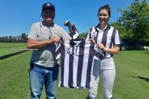 Mercedes Prario, the first female umpire in Argentina