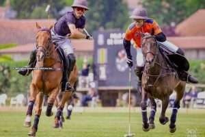 The Trophée Bourbon is underway in Chantilly