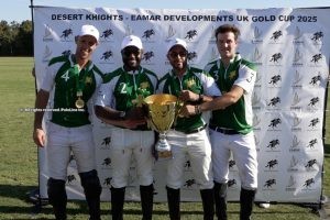 The first edition of the Desert Knights Gold Cup was played at Ham Polo Club