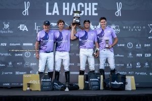 La Ensenada, ran out the champions of the Copa La Hache