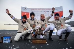 Standing Rock, the winners of the 41st. Snow Polo World Cup St. Moritz