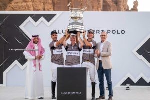 The AlUla Desert Polo went to Defender