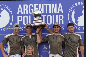 Argentina Polo Tour: Epona, the winners of the second leg, at La Dolfina