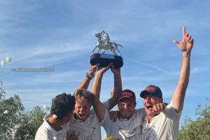 Maass Polo, the champions of the Mediterranean Masters, in Mallorca
