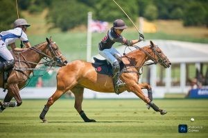 The St. Regis British Open Polo Championship for the Cowdray Gold Cup in full swing